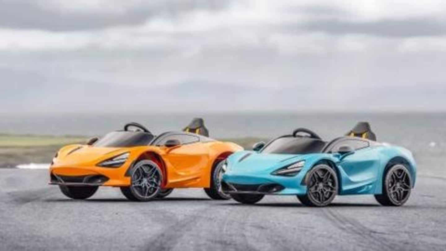 McLaren brings electric sports car for 6-year-olds
