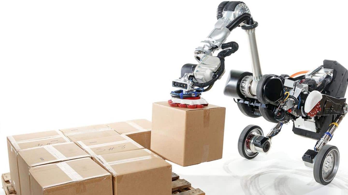 Logistics is a tested use-case for Boston Dynamics' robots Logistics is a tested use-case for Boston Dynamics' robots