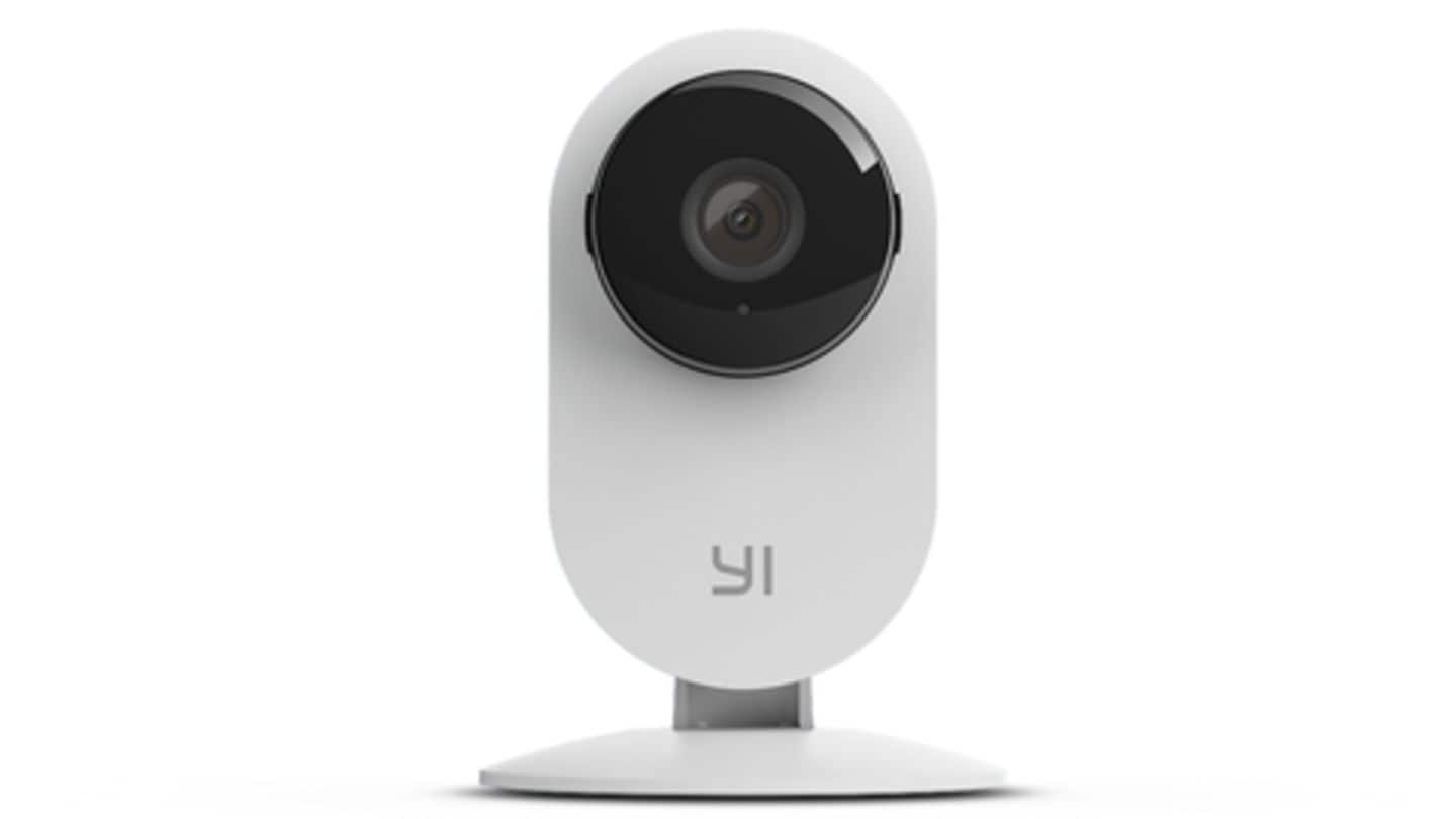 Now, buy Xiaomi-backed Yi Home camera at massive discount