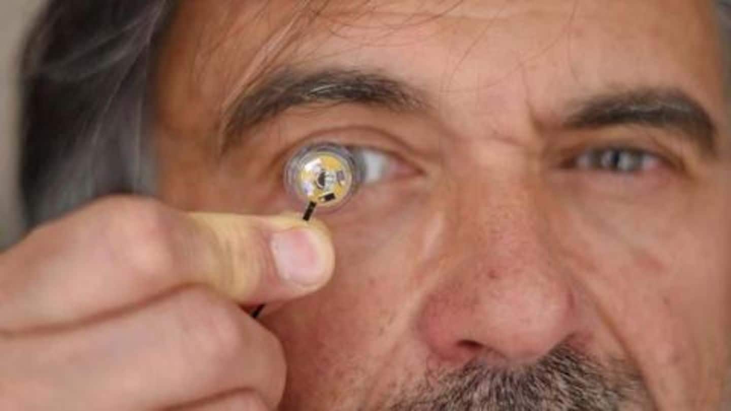 US Military soldiers could wear smart contact lenses on battlefield