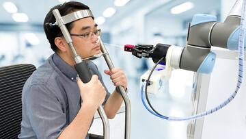 This robot can swab your nose for COVID-19 testing