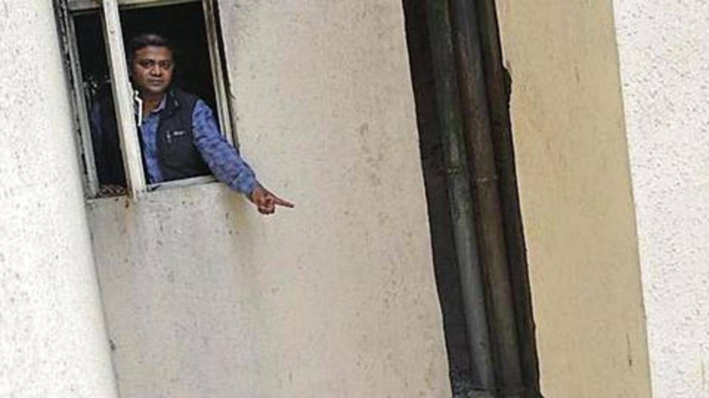 So, he rushed to the bathroom to save himself So, he rushed to the bathroom to save himself