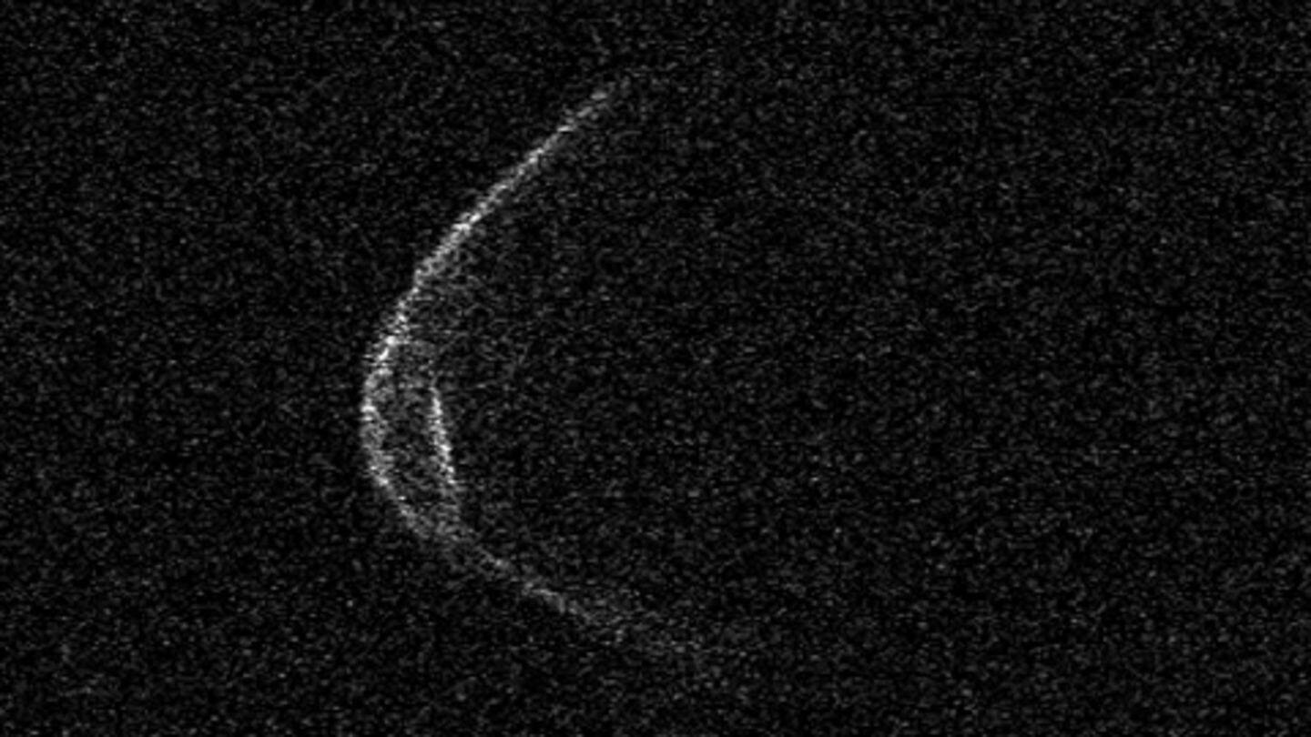 A huge 'mask-wearing' asteroid will zoom past Earth this week