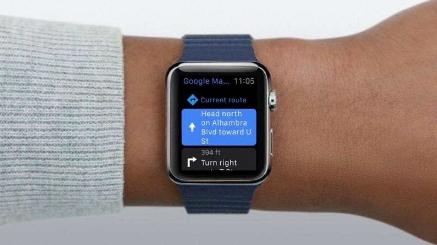 Google Maps now available on Apple Watch Google Maps now available on Apple Watch