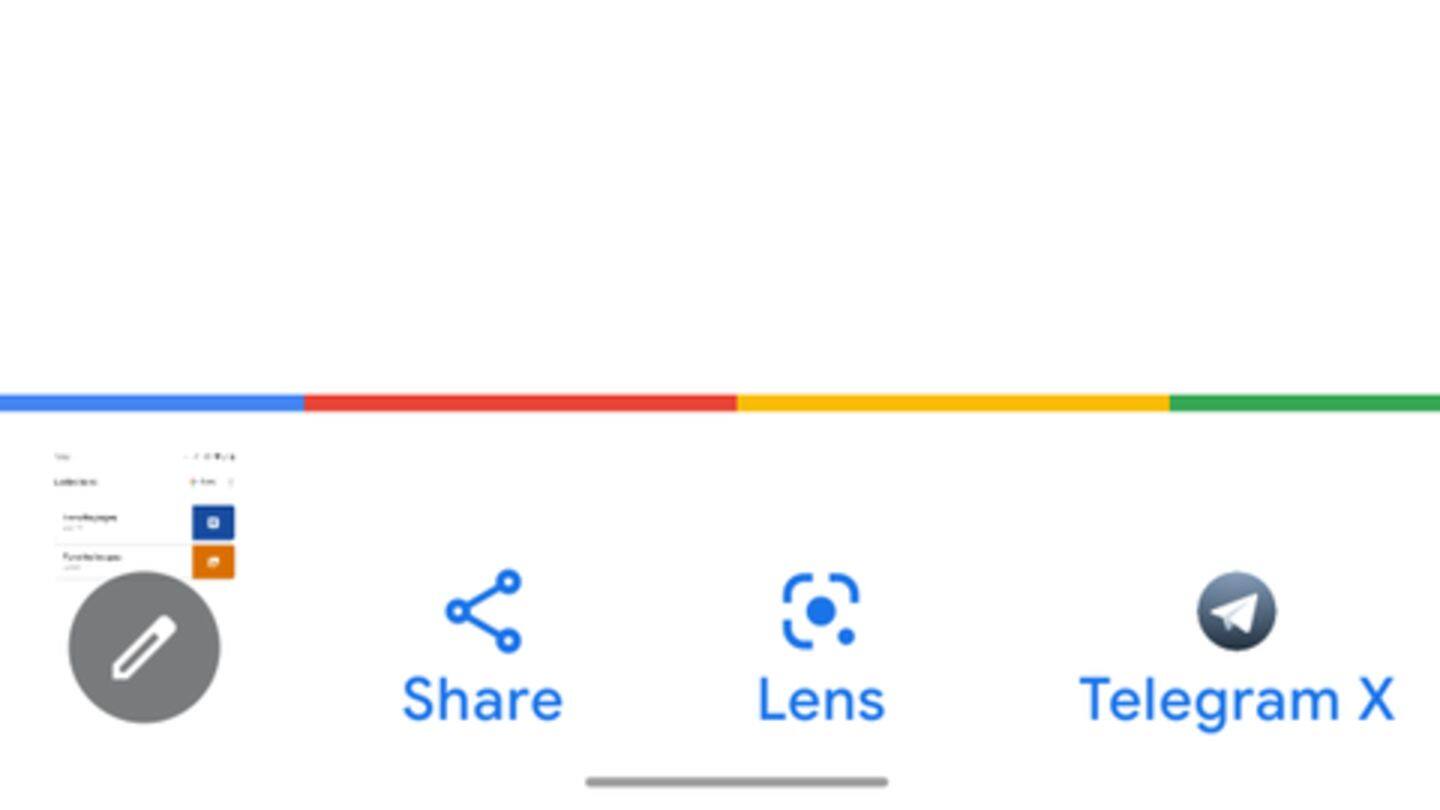 Google app shows new Lens search feature Google app shows new Lens search feature