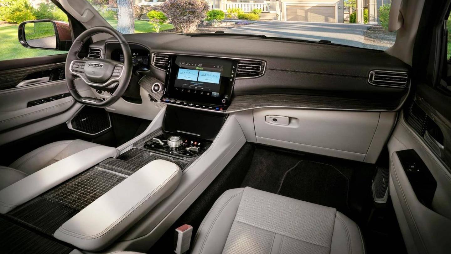 Jeep reveals its 2022 Wagoneer and Grand Wagoneer SUVs NewsBytes