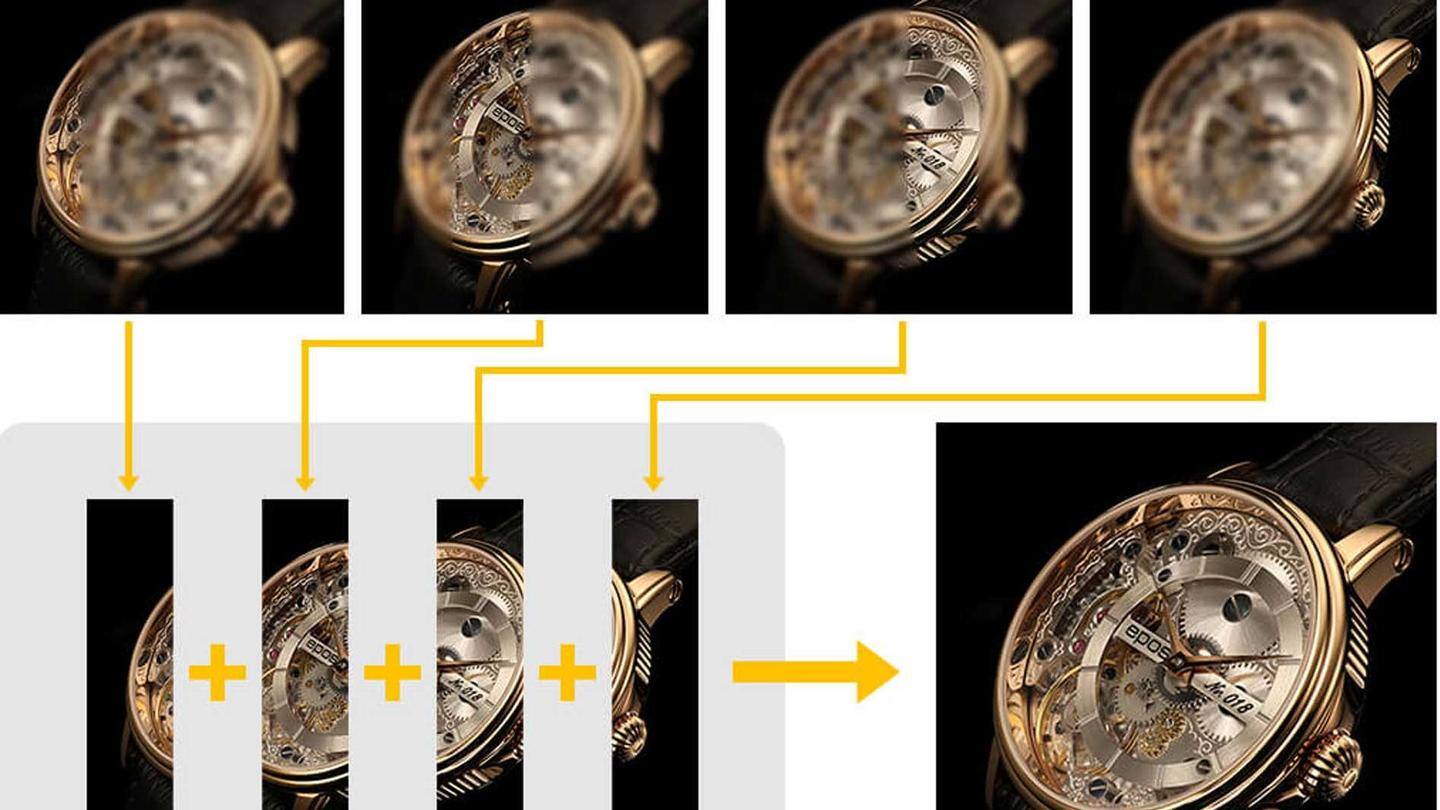 Focus stacking combines in-focus bits from multiple photographs Focus stacking combines in-focus bits from multiple photographs