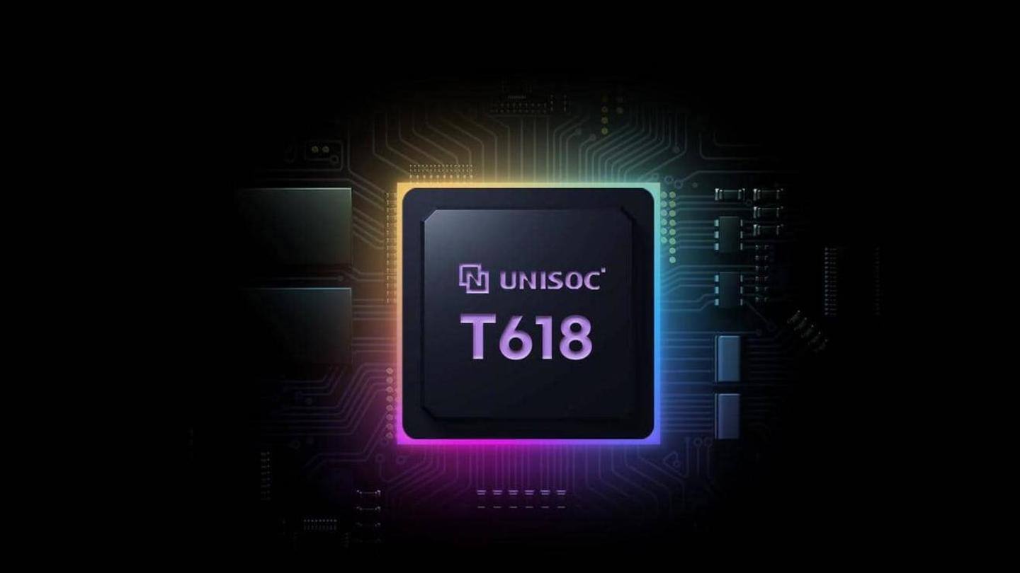 It is fueled by a UNISOC T618 chip It is fueled by a UNISOC T618 chip