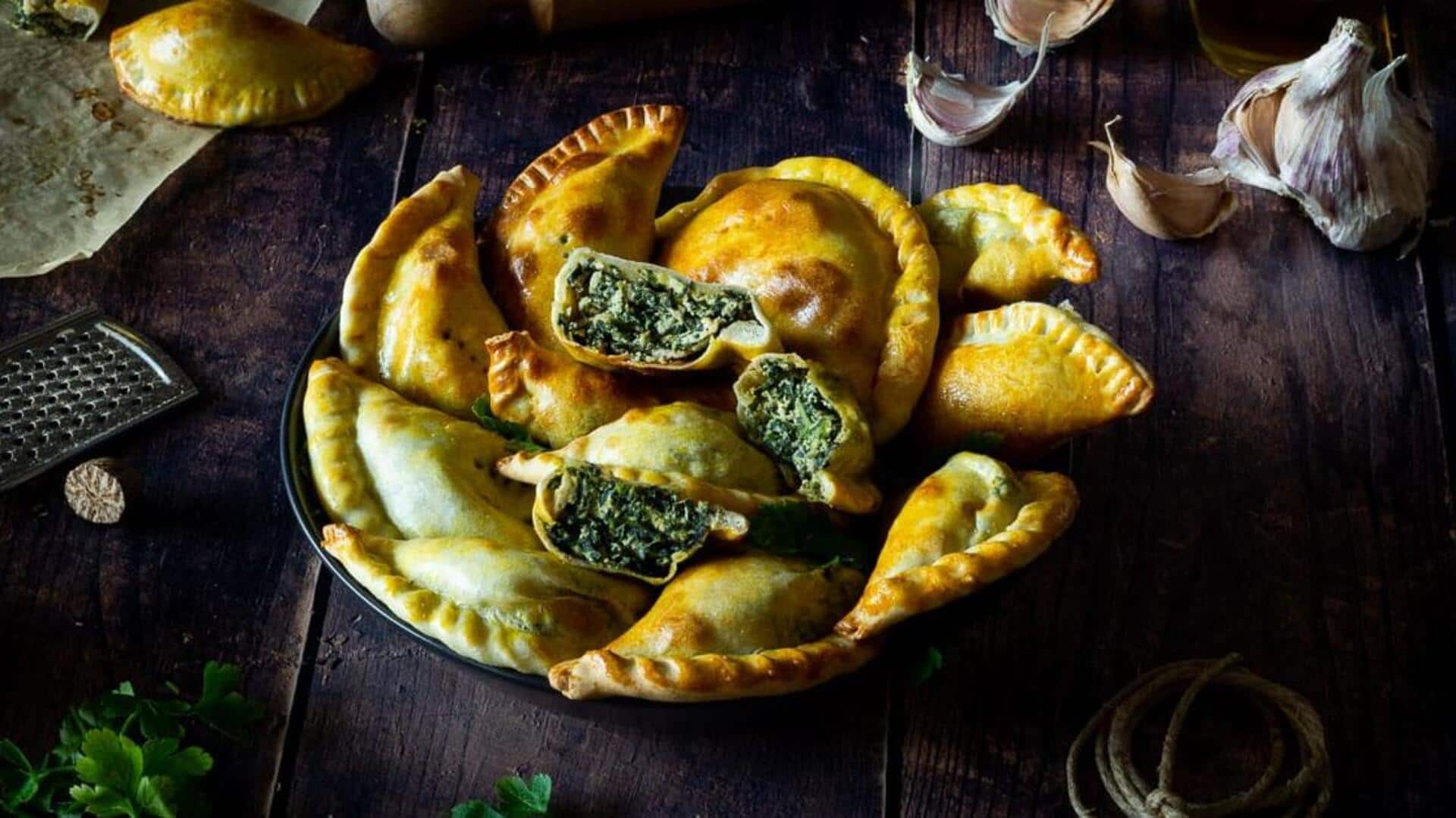 Impress your guests with this delicious Argentine spinach empanadas recipe