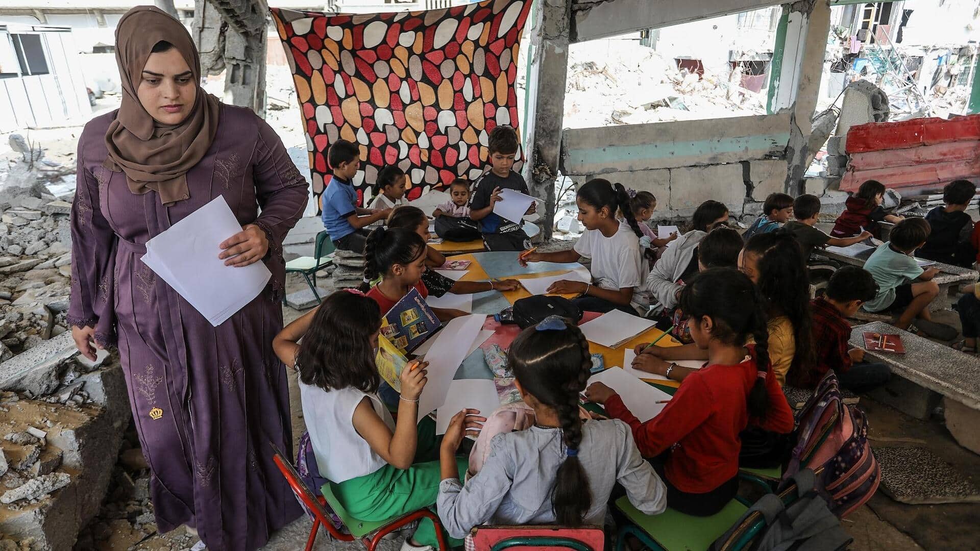 Gaza's 650,000 children have missed 2 years of school: UNICEF Gaza's 650,000 children have missed 2 years of school: UNICEF