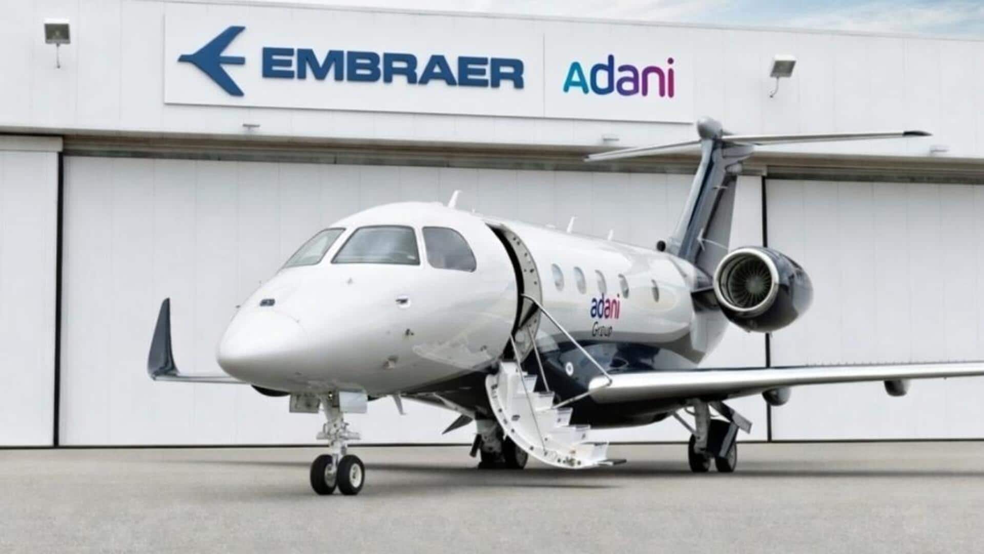 Adani and Embraer to make regional aircraft in India
