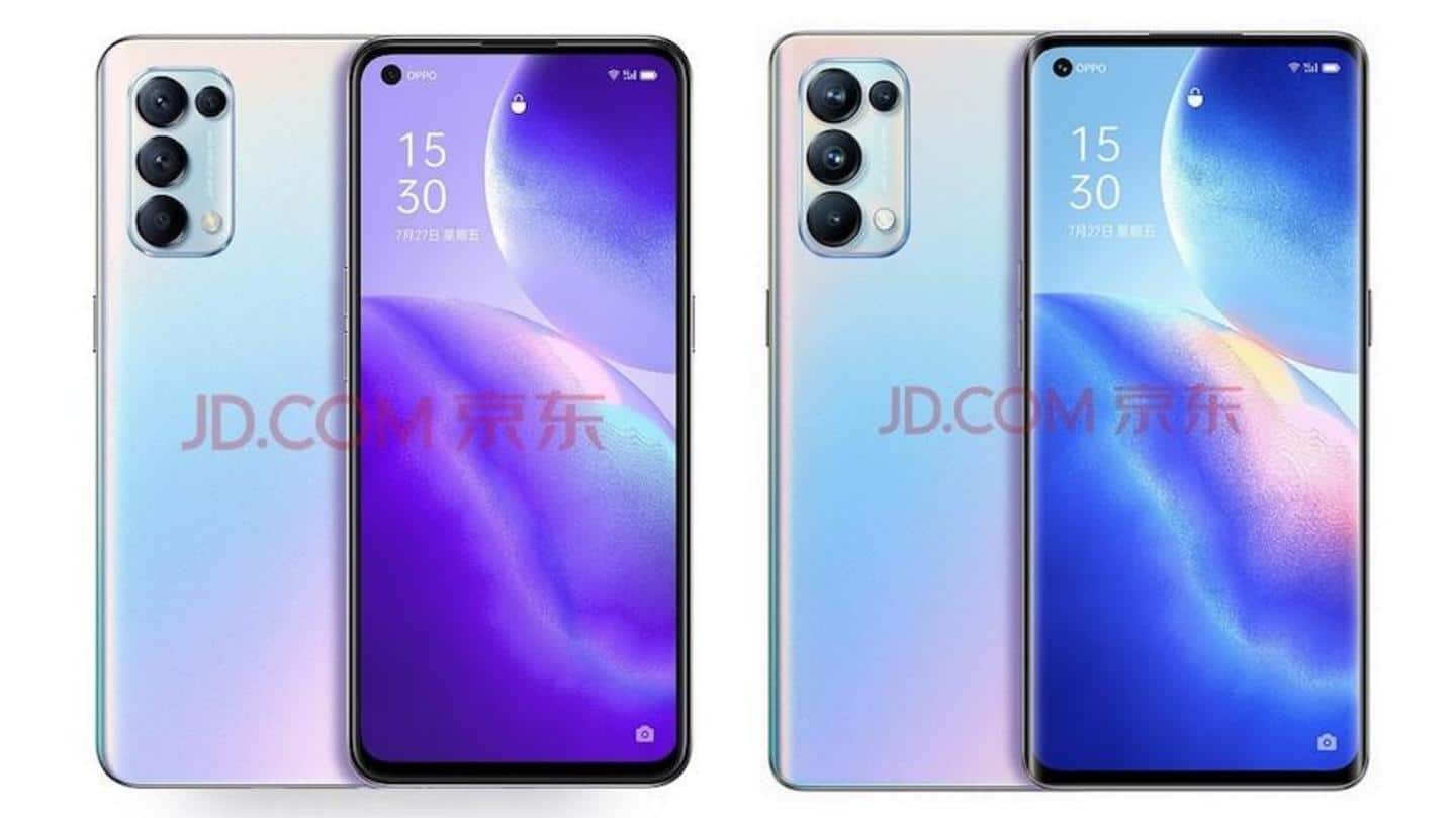 OPPO Reno5 5G-series listed online, key specifications and features confirmed