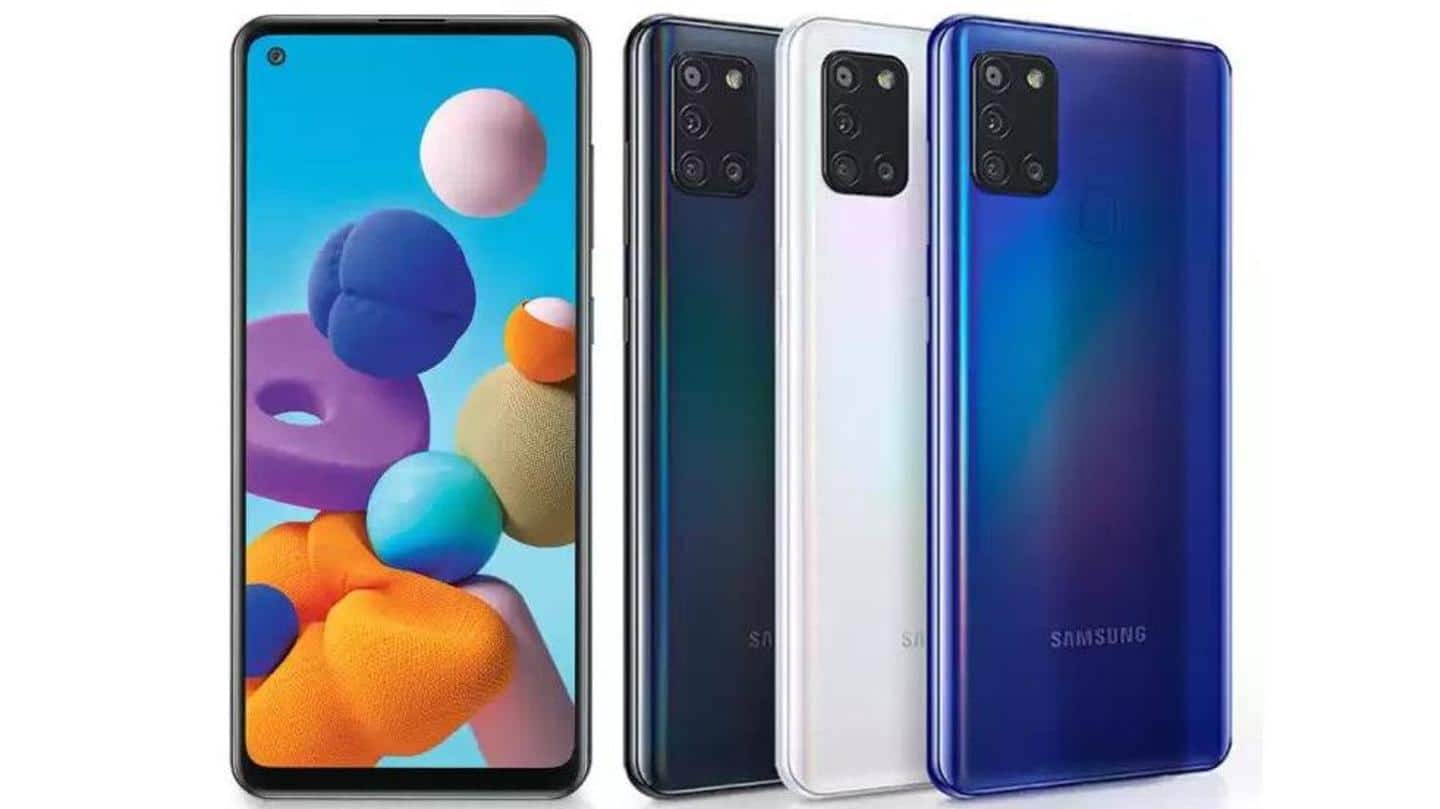 Samsung Galaxy A21s and A51 5G launched in France