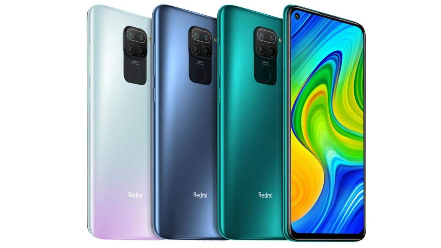 Redmi Note 9's sale today at 12 pm via Amazon