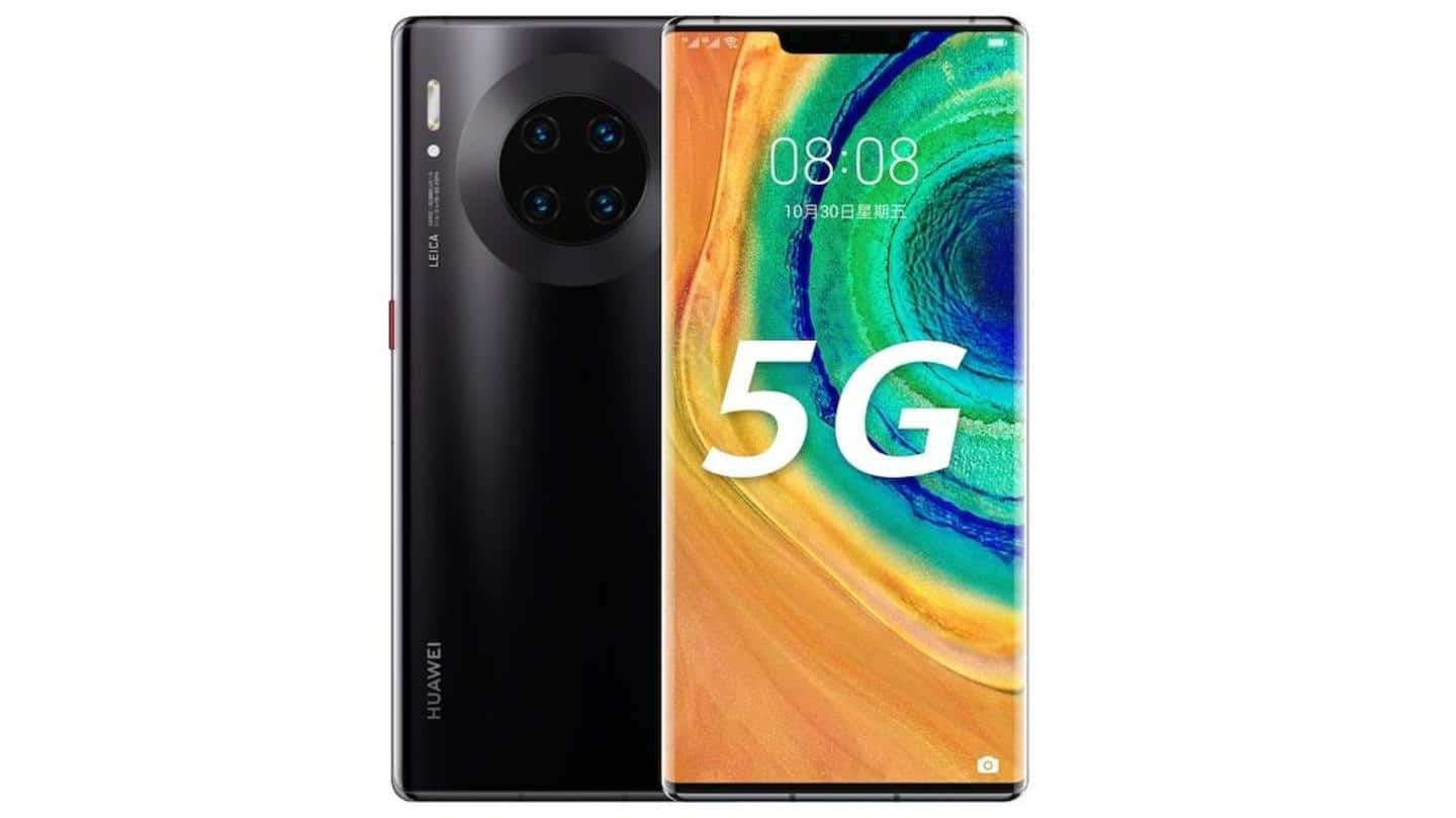 Huawei Mate 30E Pro, with Kirin 990E chipset, launched