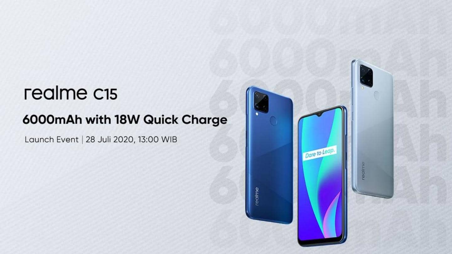 Realme C15 tipped to come with MediaTek Helio G35 chipset