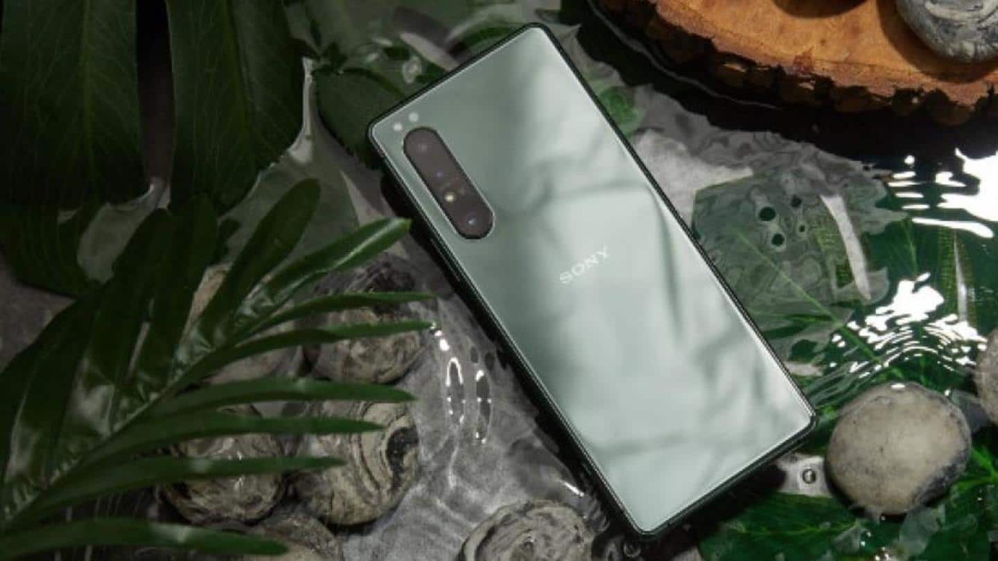 Sony Xperia 1 II's Mirror Lake Green color option unveiled