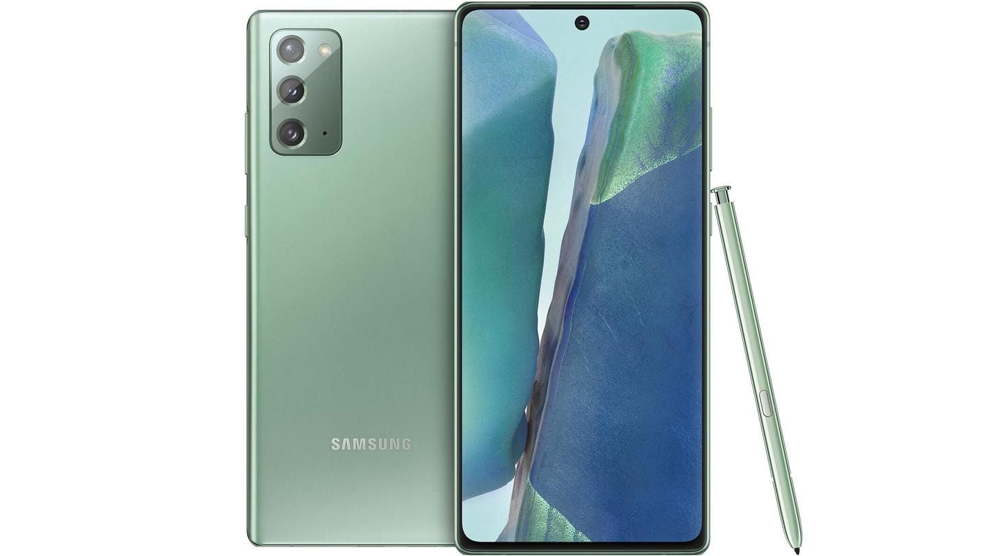#DealOfTheDay: Samsung's Note20 is available with benefits worth Rs. 24,800 #DealOfTheDay: Samsung's Note20 is available with benefits worth Rs. 24,800