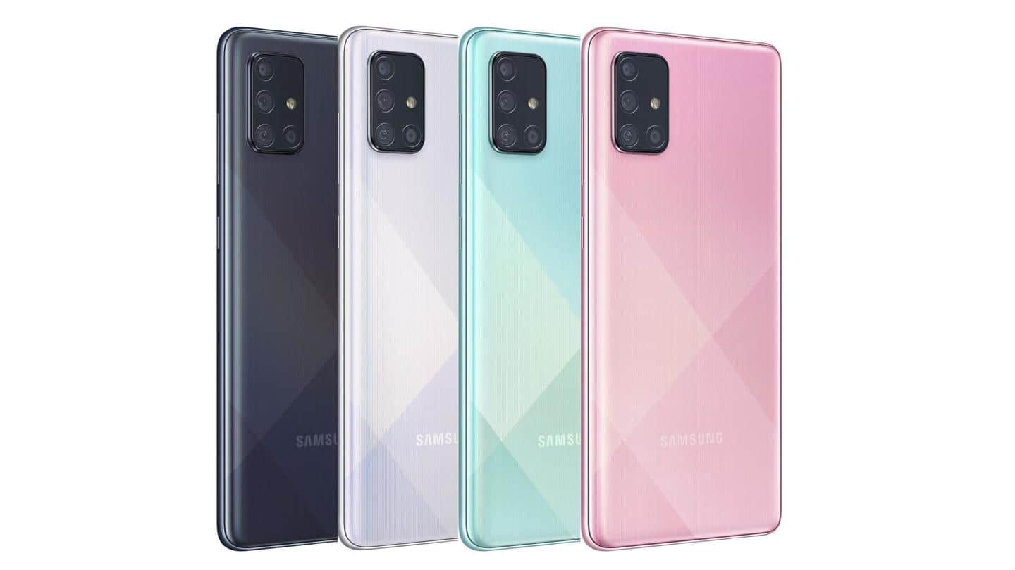 Samsung Galaxy A71: At a glance Samsung Galaxy A71: At a glance