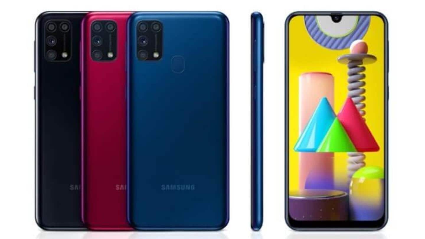 Samsung releases One UI 2.1 update for Galaxy M21, M31