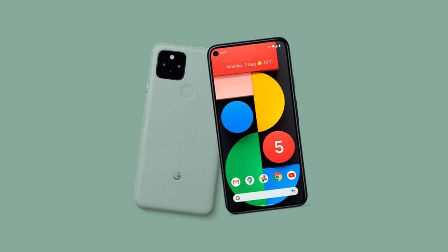 Google Pixel 5's 'Sage Green' color option and prices leaked