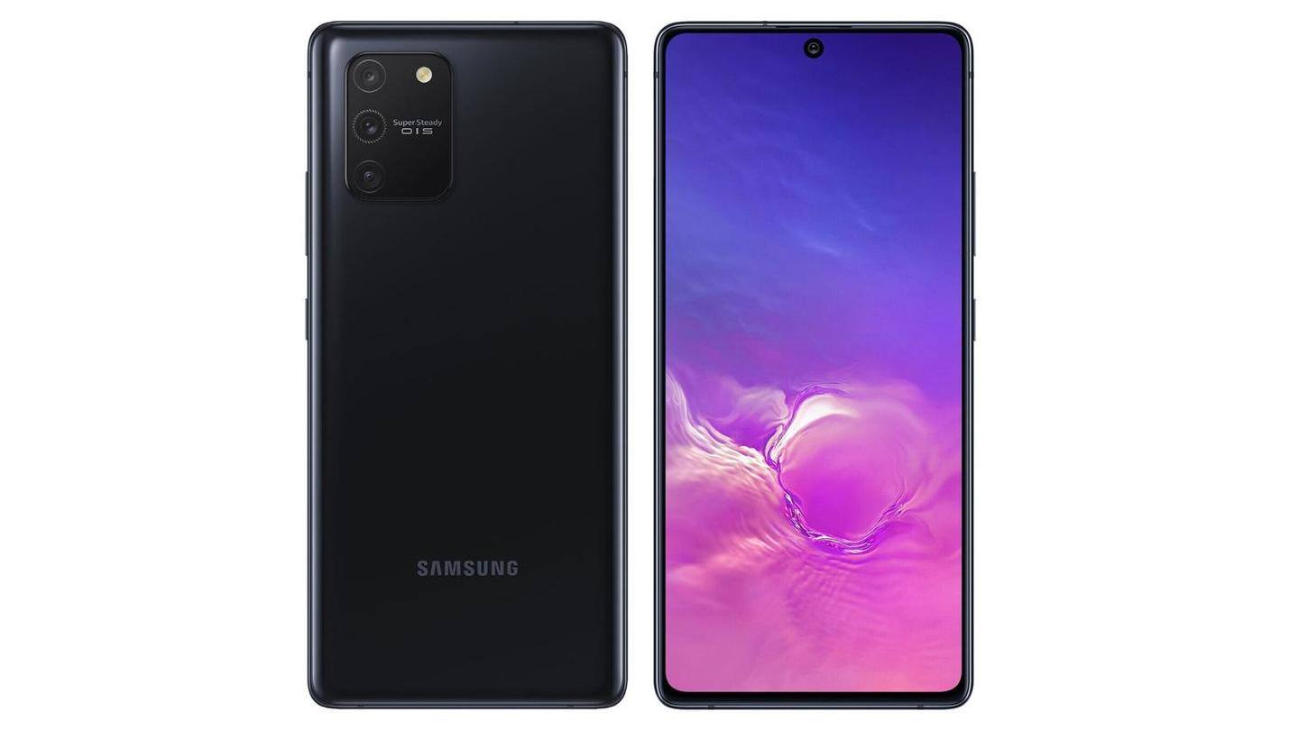 Samsung Galaxy S10 Lite: At a glance Samsung Galaxy S10 Lite: At a glance