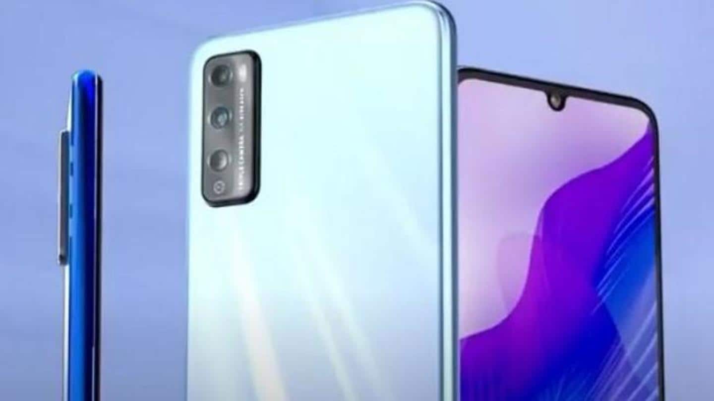 Huawei Enjoy 20 Pro, with MediaTek Dimensity 800 chipset, launched