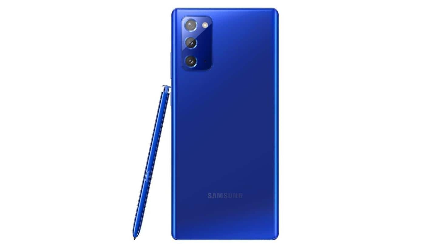 Samsung Galaxy Note20's new color variant launched in India
