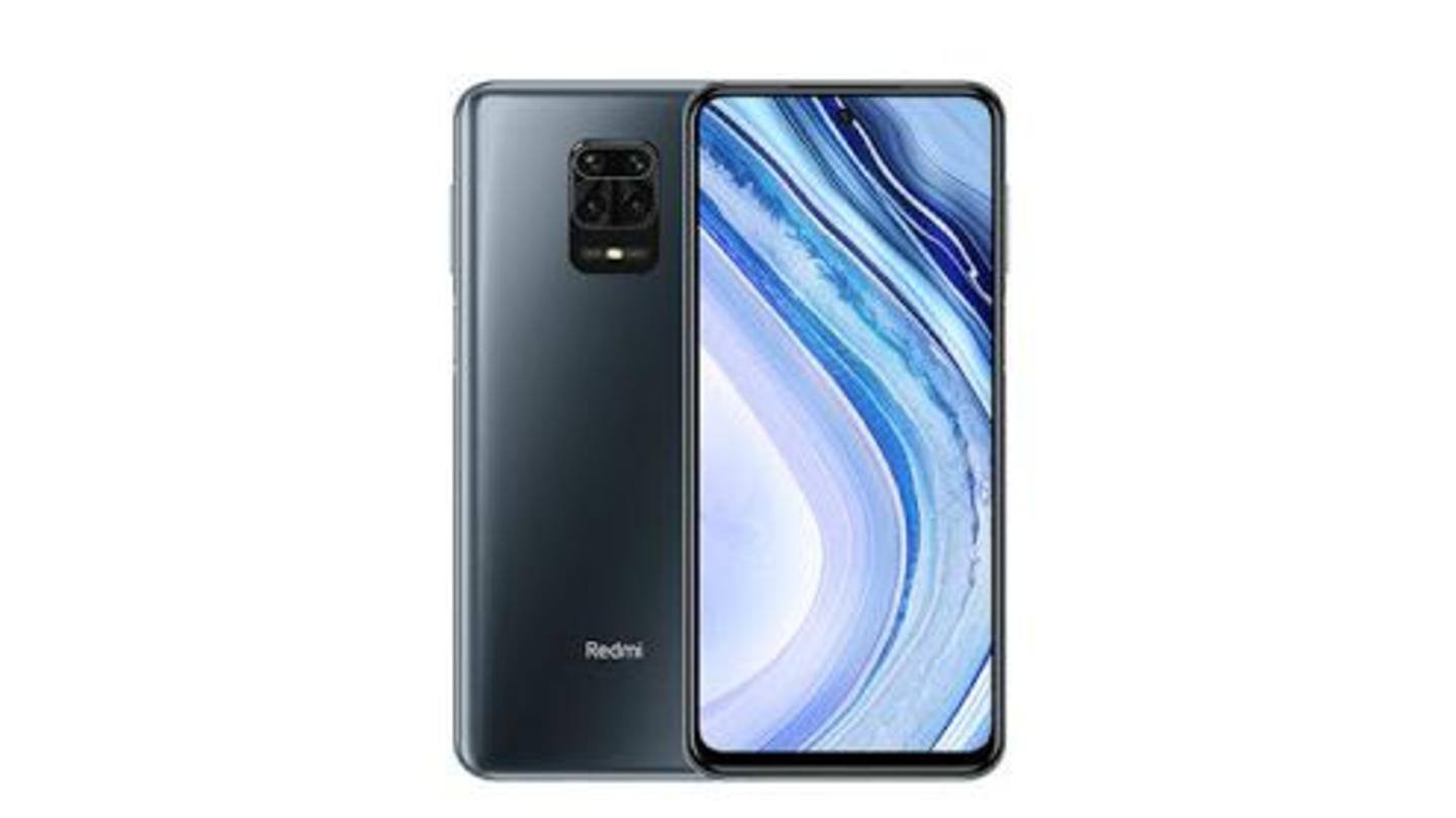Redmi Note 9 Pro Max to go on sale today