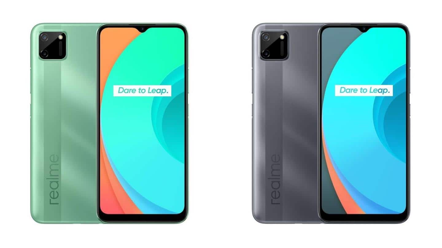 Realme C11, with MediaTek Helio G35, launched in Malaysia