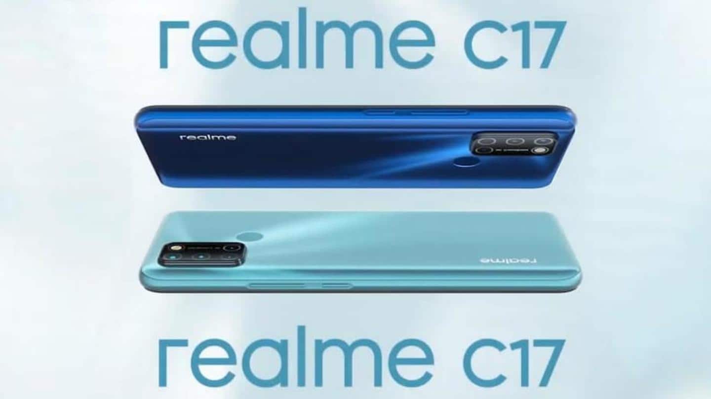 Realme C17: At a glance Realme C17: At a glance