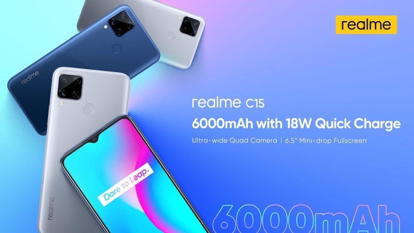 Realme C15 , C12 may soon be launched in India