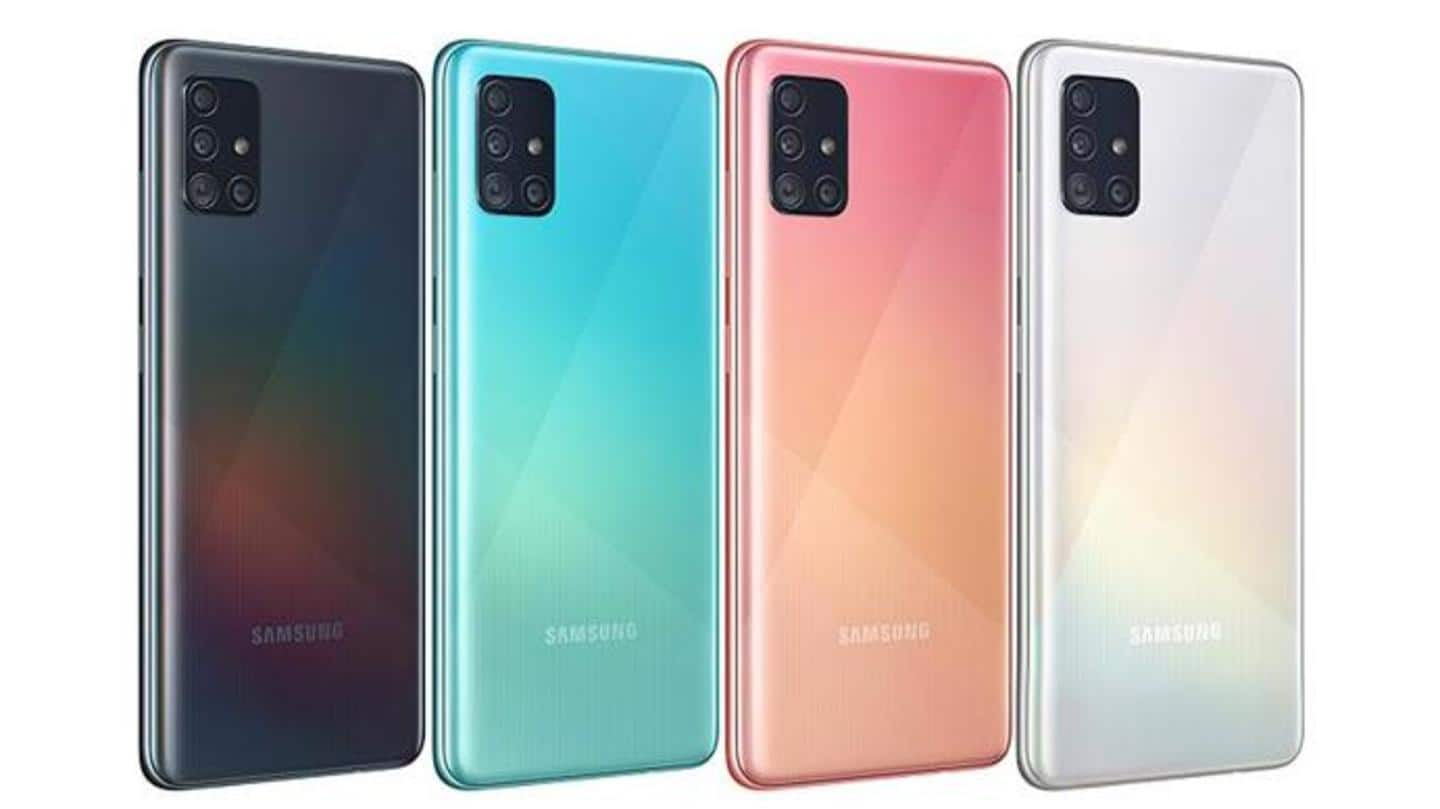 samsung a51 price silver colour