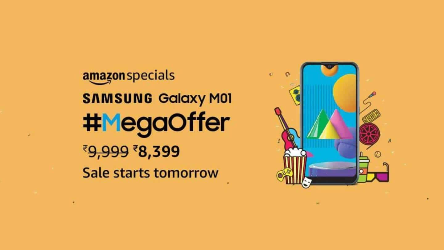 Samsung Galaxy M01 becomes cheaper in India