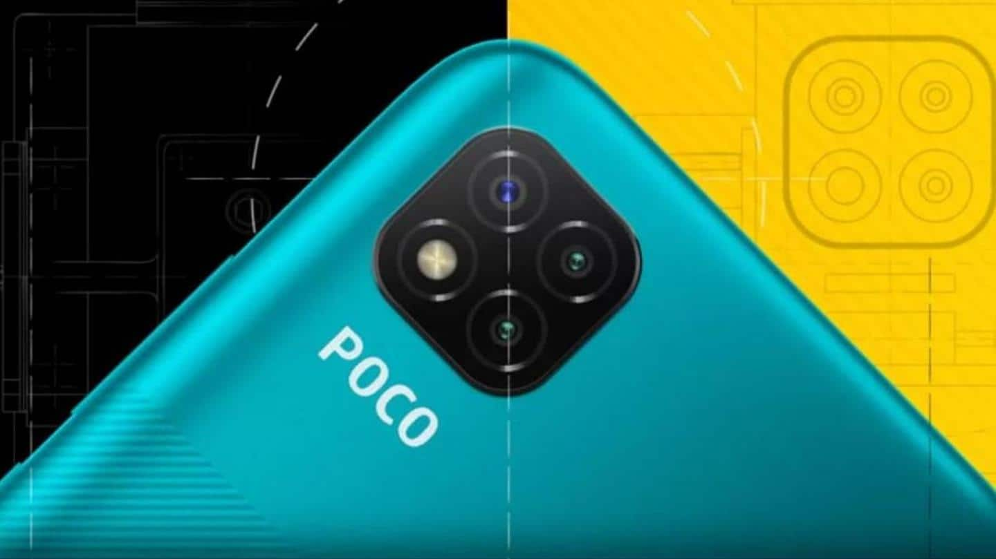 POCO C3 to come with a 13MP triple rear camera