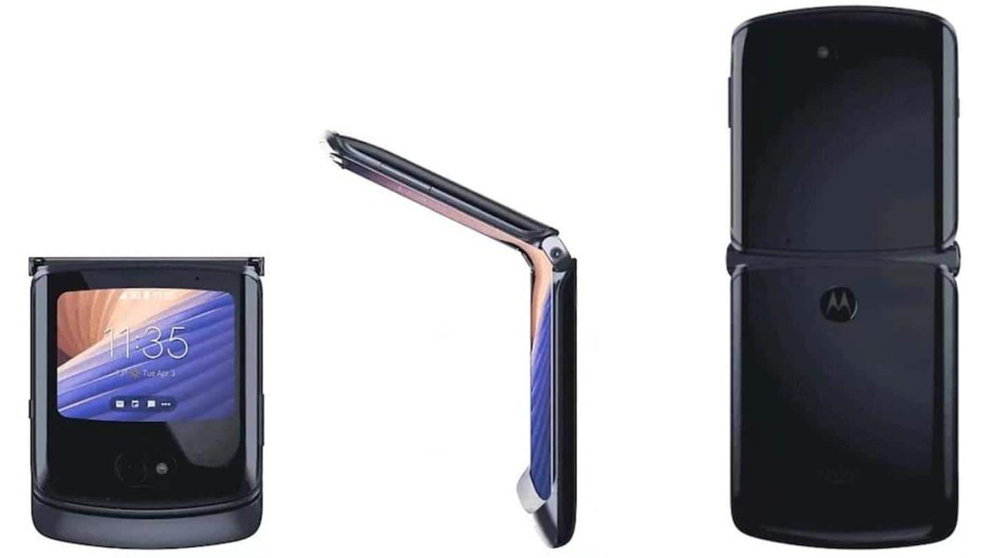 Motorola's upcoming RAZR 5G appears in a new 360-degree video