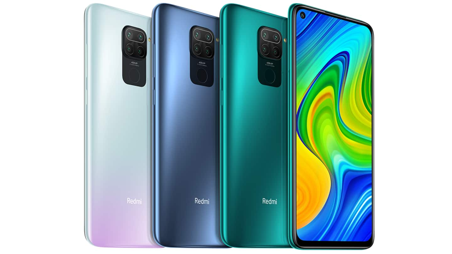 Redmi Note 9's sale today at 12 pm via Amazon