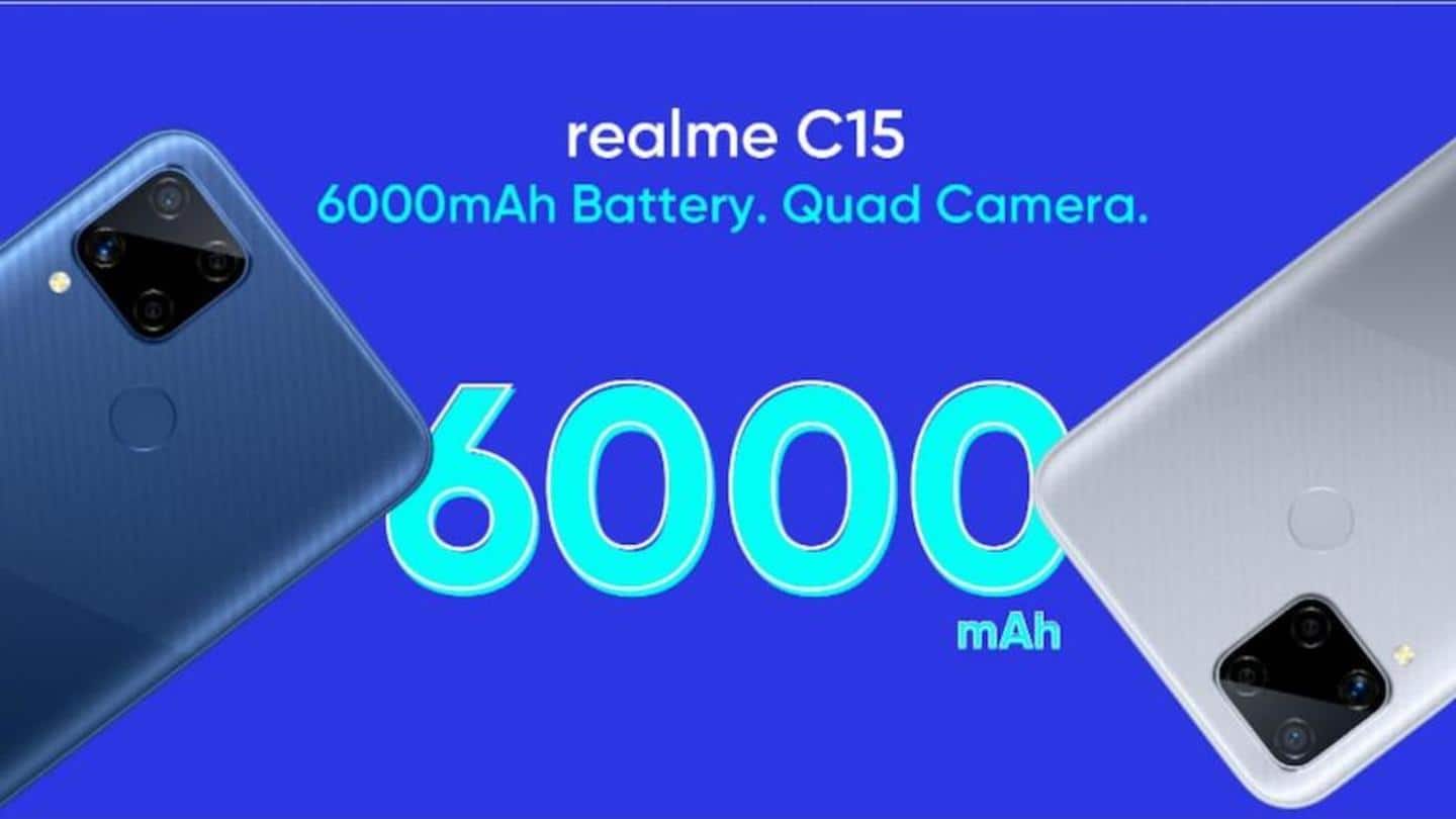 Realme C15 to be launched in India on August 18