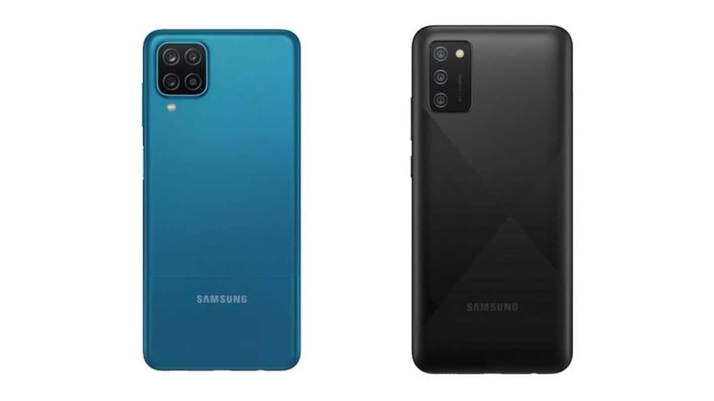 Samsung Galaxy A12 and A02s, with 5,000mAh battery, launched