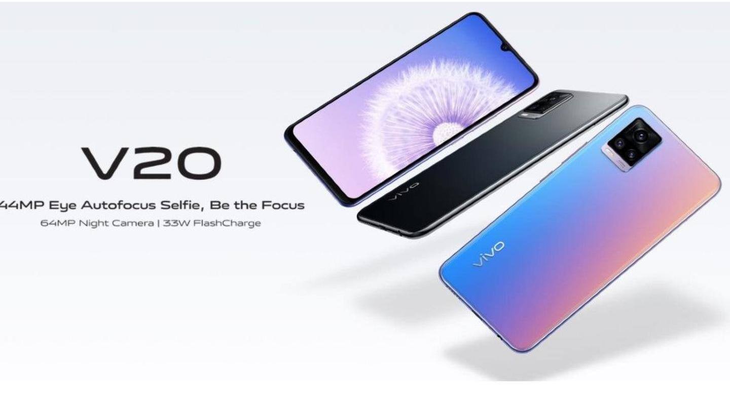 #LeakPeek: Vivo V20 to be priced at Rs. 25,000