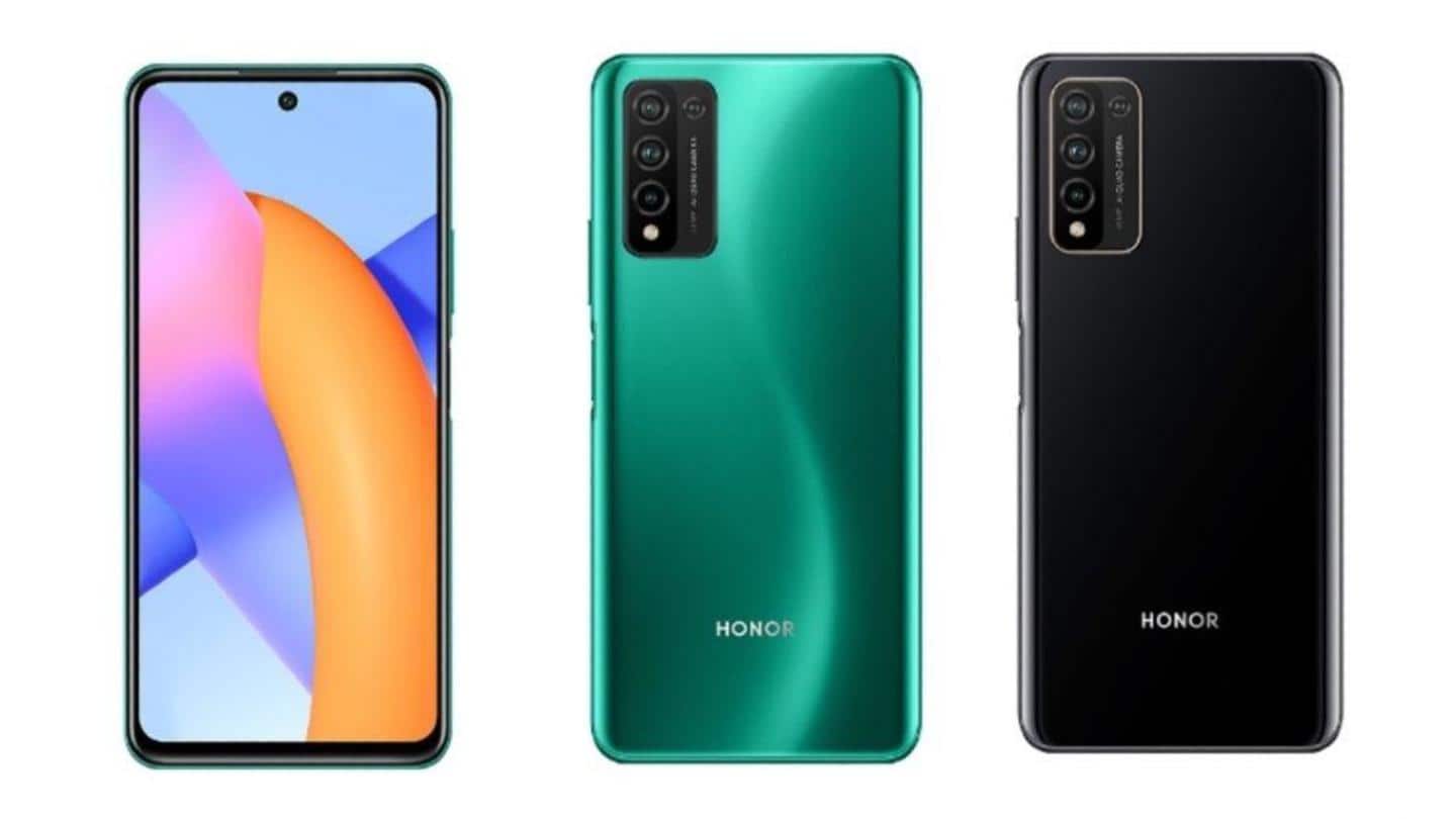 Honor 10X Lite: At a glance Honor 10X Lite: At a glance