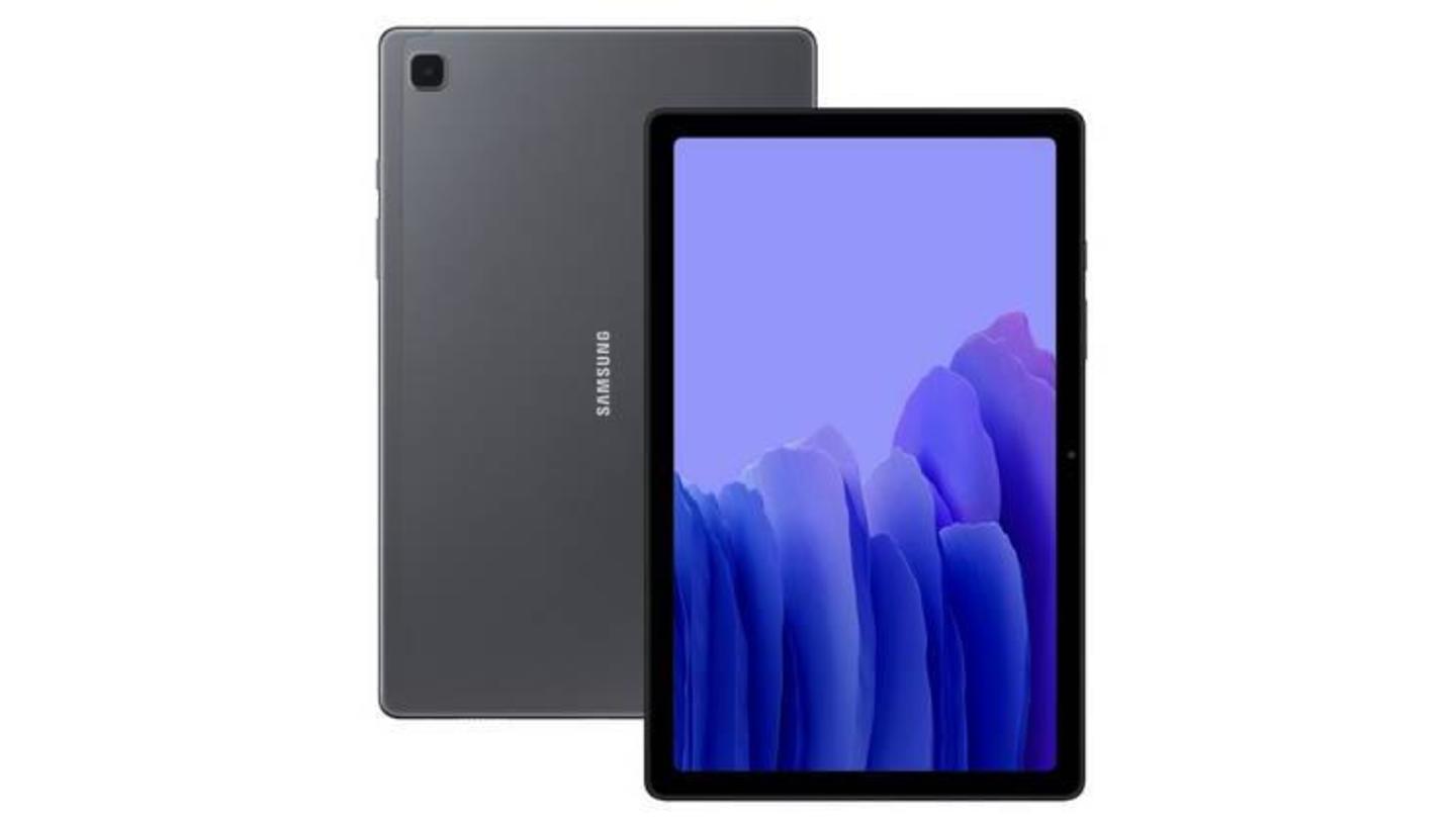 Samsung Galaxy Tab A7 available with Rs. 5,000 discount