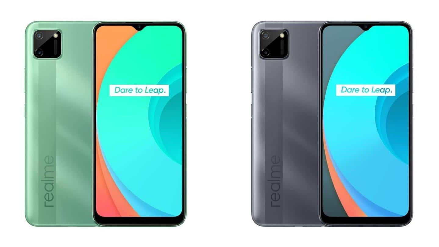 Realme C11's sale today at 12 pm via Flipkart