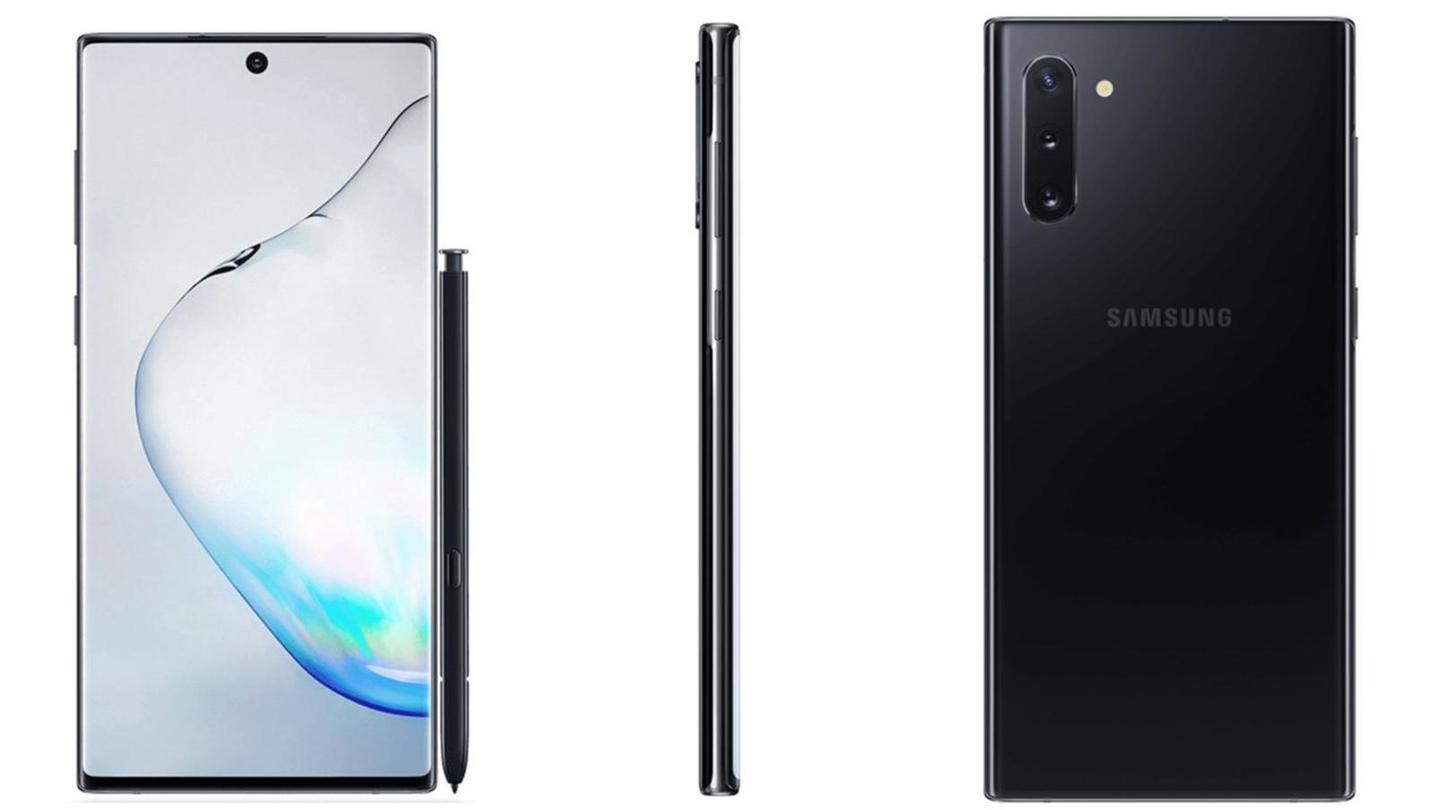 Samsung Galaxy Note10: At a glance Samsung Galaxy Note10: At a glance