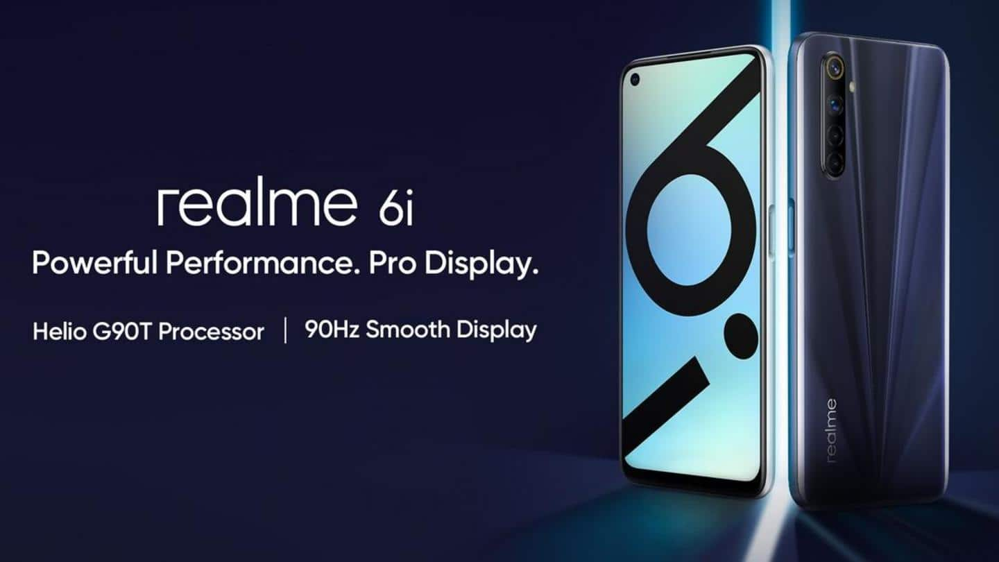 Realme 6i, with 90Hz screen, launched at Rs. 13,000