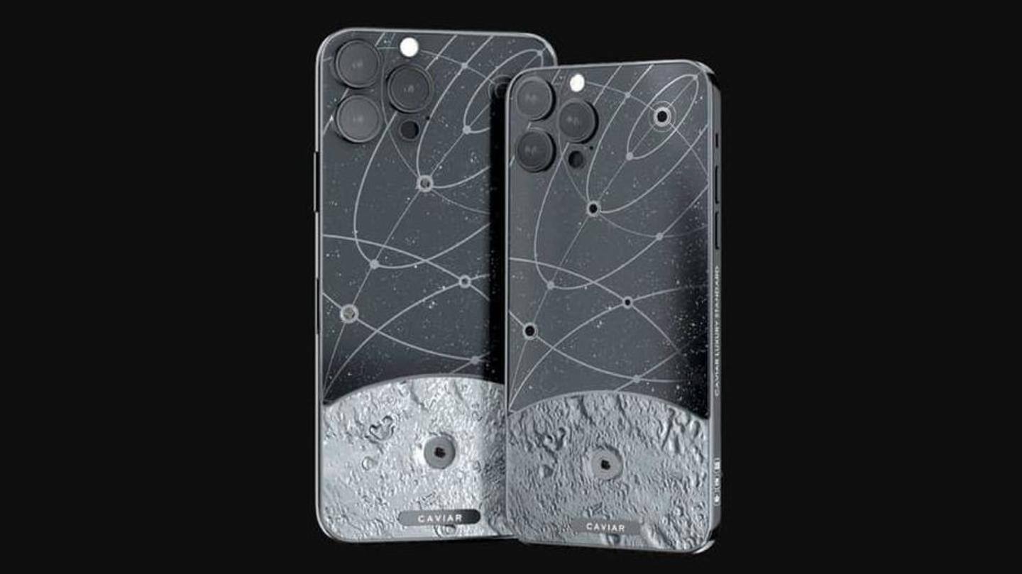 These limited-run iPhones have pieces of moon, Mars and Mercury