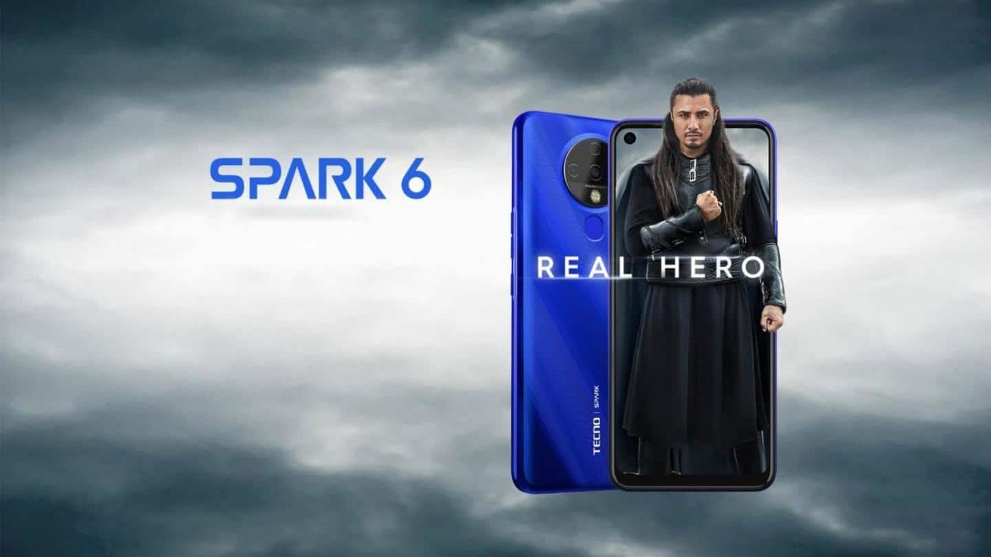 TECNO Spark 6, with MediaTek Helio G70 chipset, launched