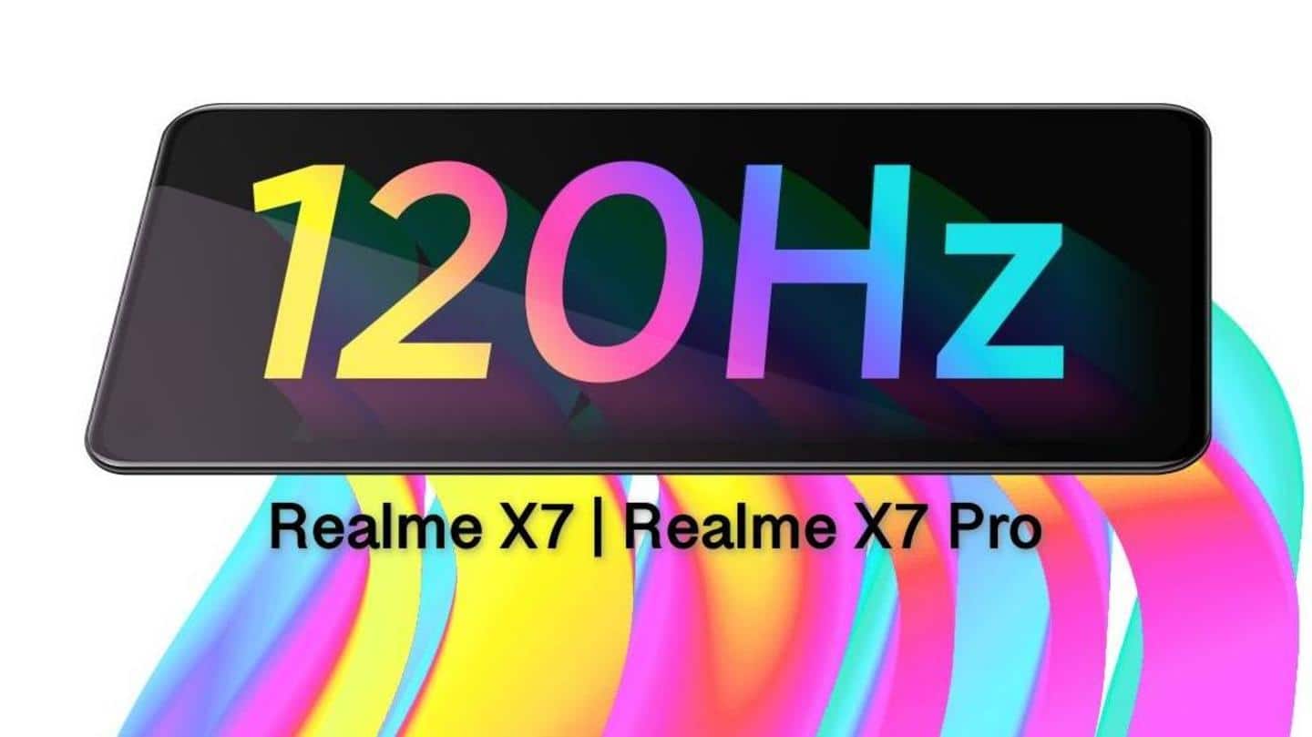 Realme X7, X7 Pro to be launched on September 1