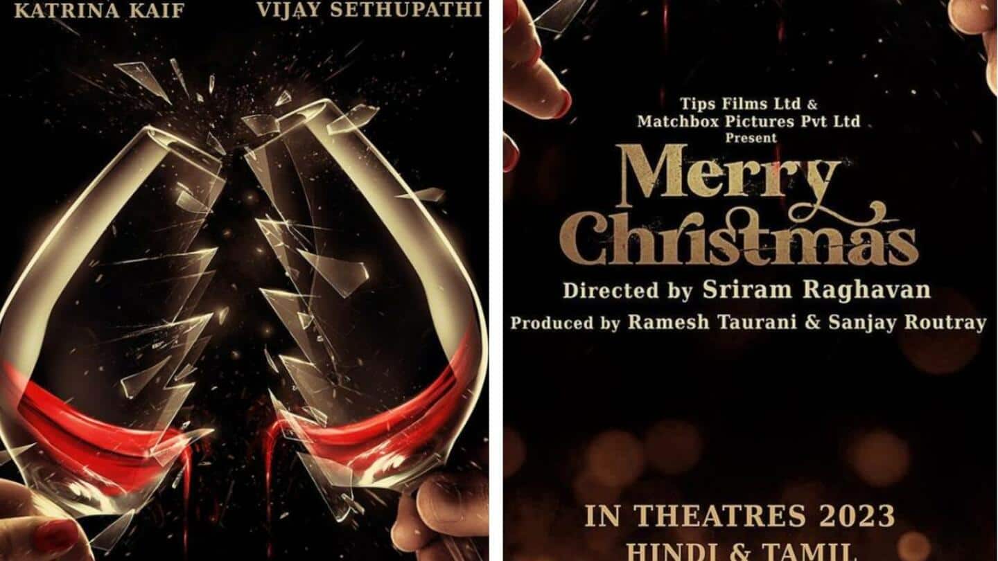 'Merry Christmas': Katrina Kaif-Vijay Sethupathi starrer's first poster out!