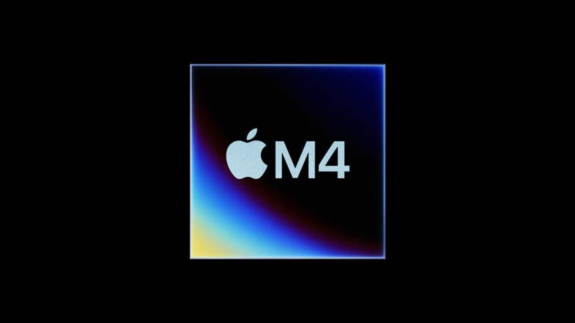 New M4 chip features Apple's most powerful neural engine yet